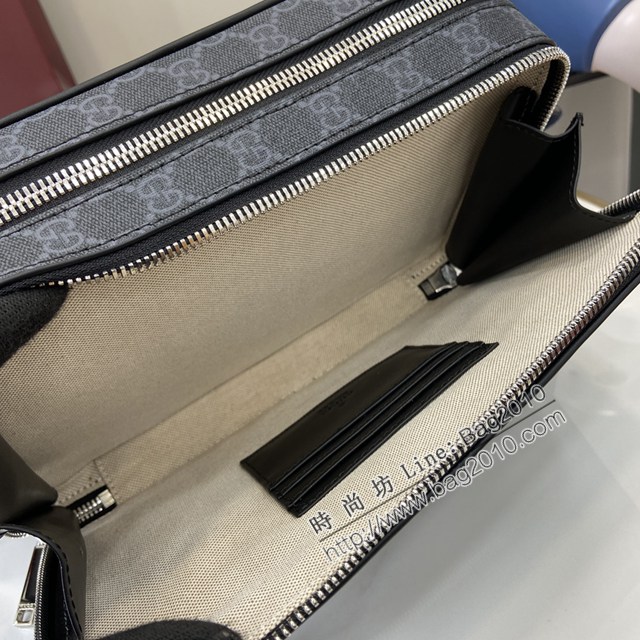 Gucci專櫃古馳最新款男士單肩斜挎包 jh2883型號：822072